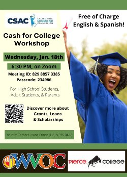 FREE Cash for College Workshop